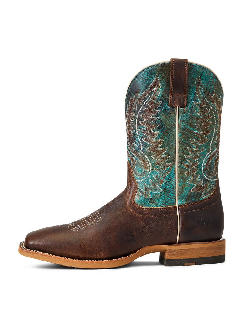 Ariat Cow Camp Western Boot Better Brown | ZTSGNJ-562