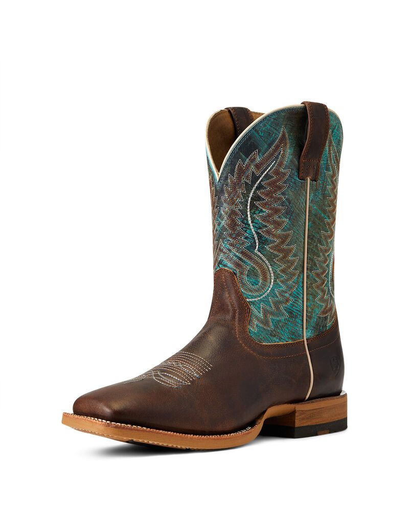 Ariat Cow Camp Western Boot Better Brown | ZTSGNJ-562