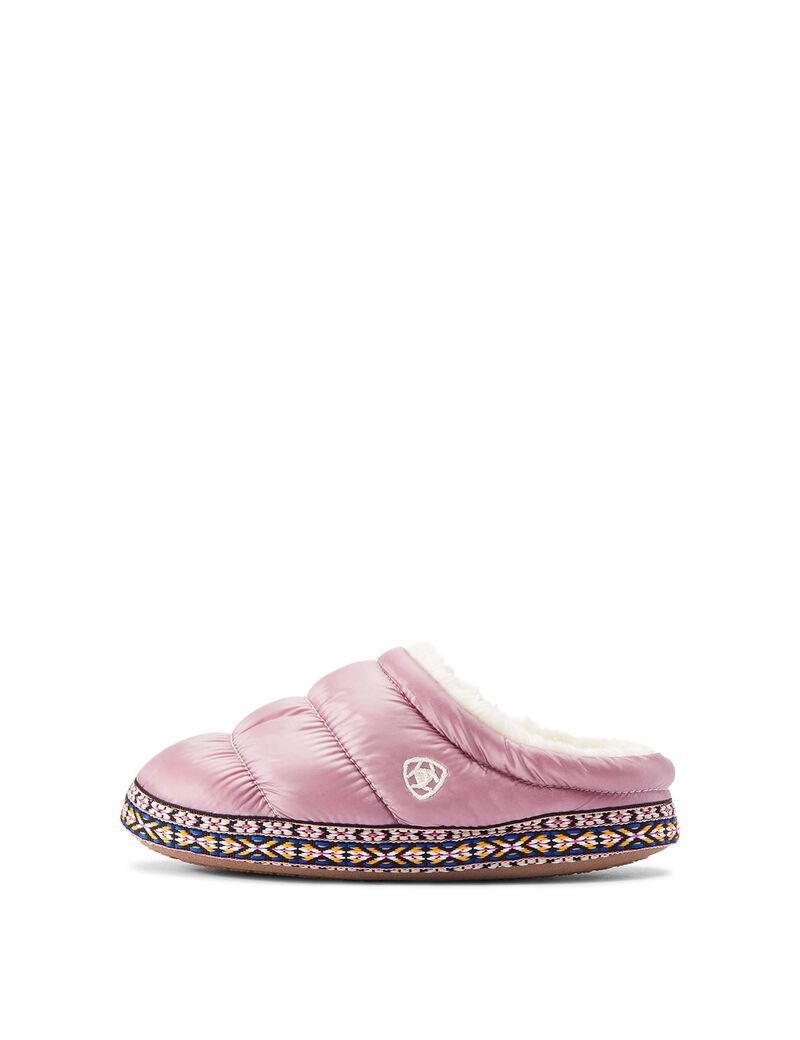 Ariat Crius Clog Slipper Pink | JQNSOY-341