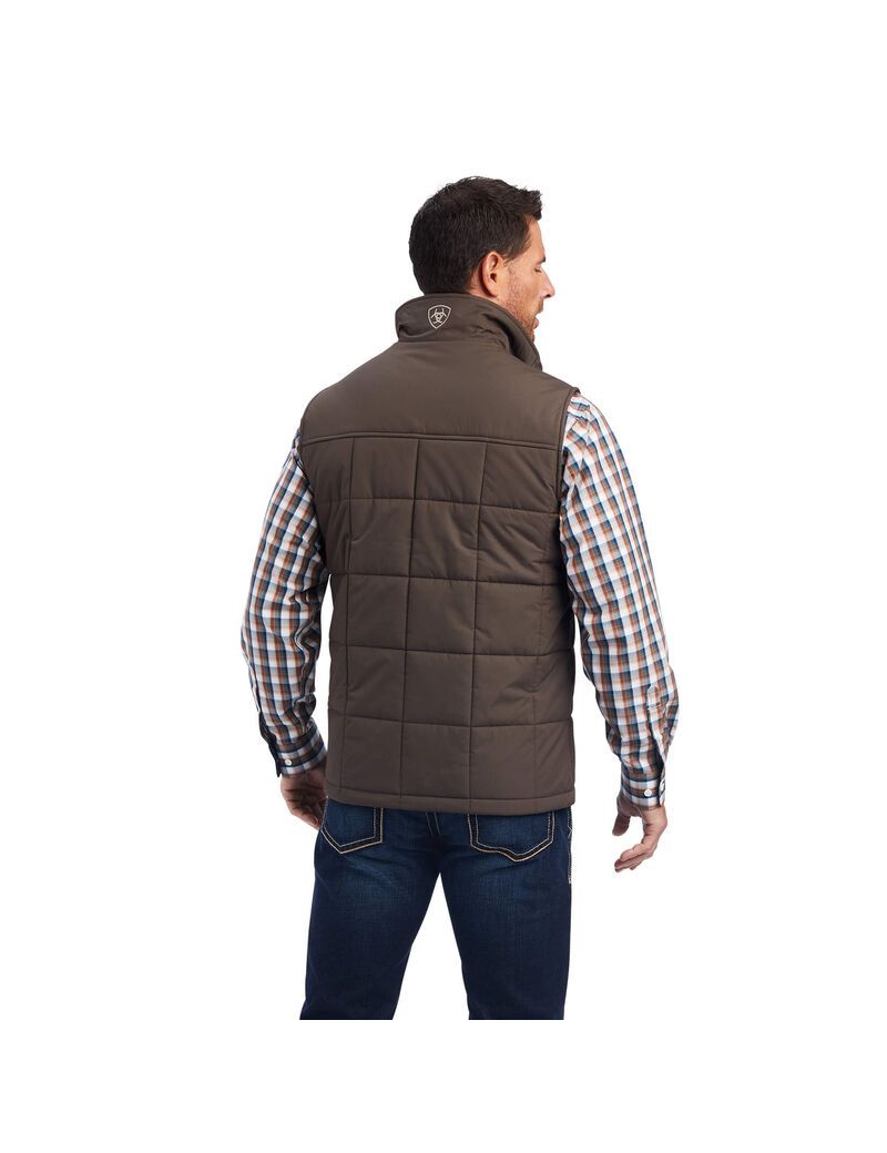 Ariat Crius Insulated Vest Banyan Bark | YQIAEB-093