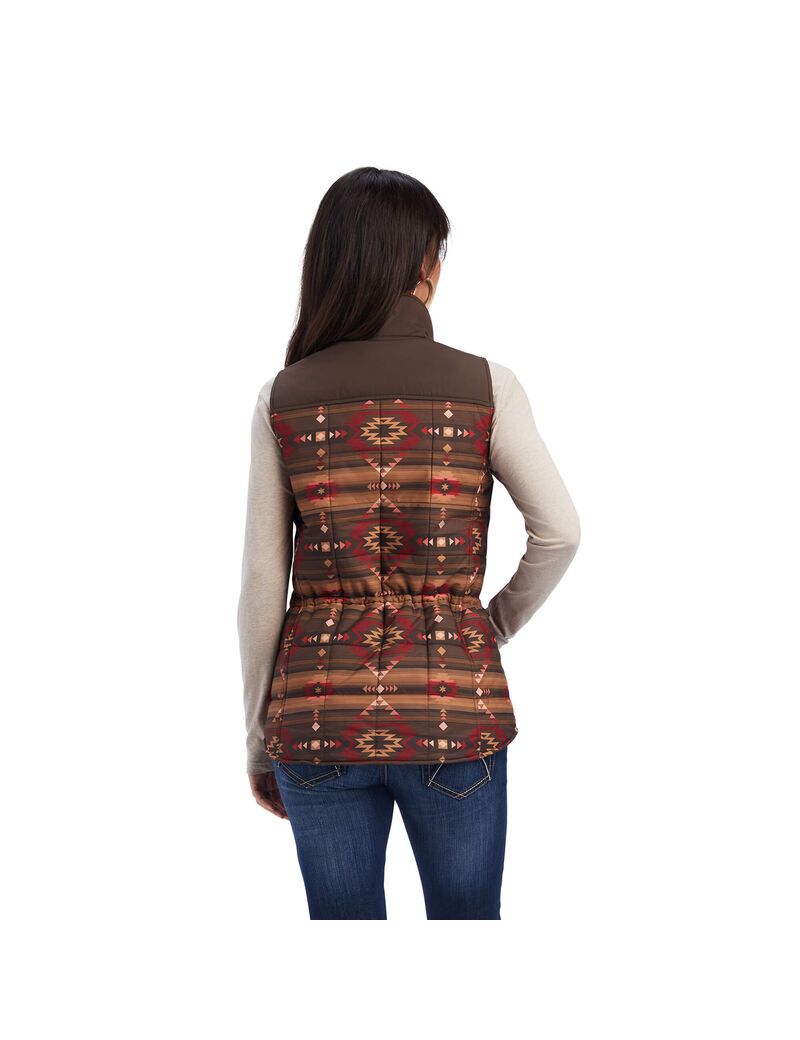 Ariat Crius Insulated Vest Canyonlands Print | TVYZRJ-058