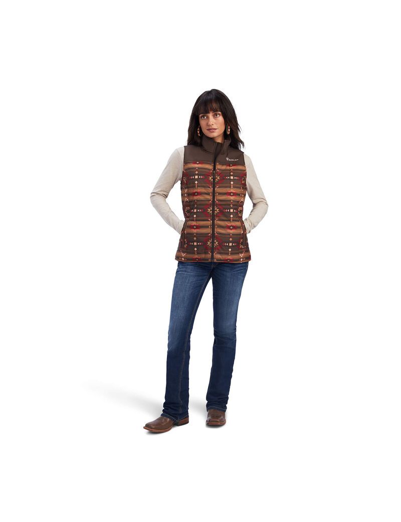 Ariat Crius Insulated Vest Canyonlands Print | TVYZRJ-058