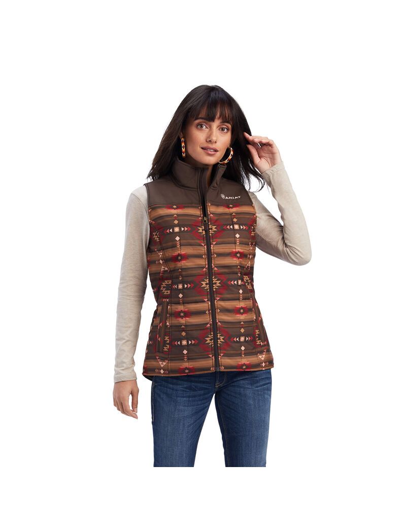 Ariat Crius Insulated Vest Canyonlands Print | TVYZRJ-058