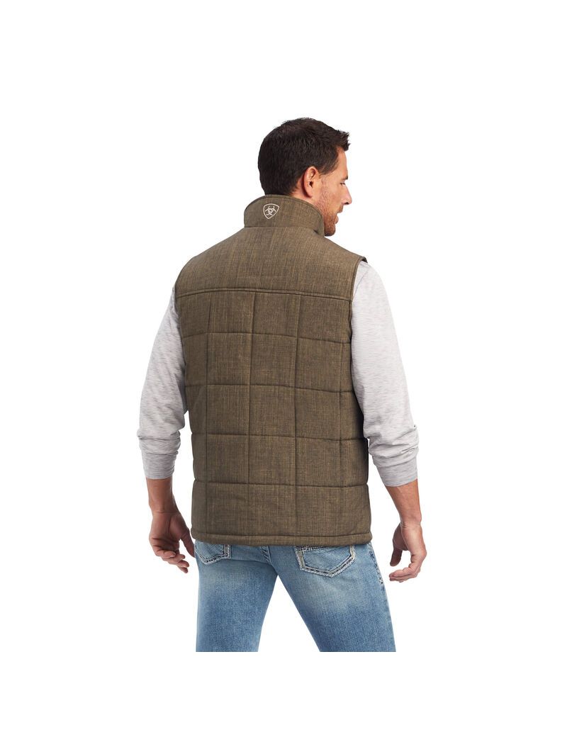 Ariat Crius Insulated Vest Crocodile | NESCAB-698