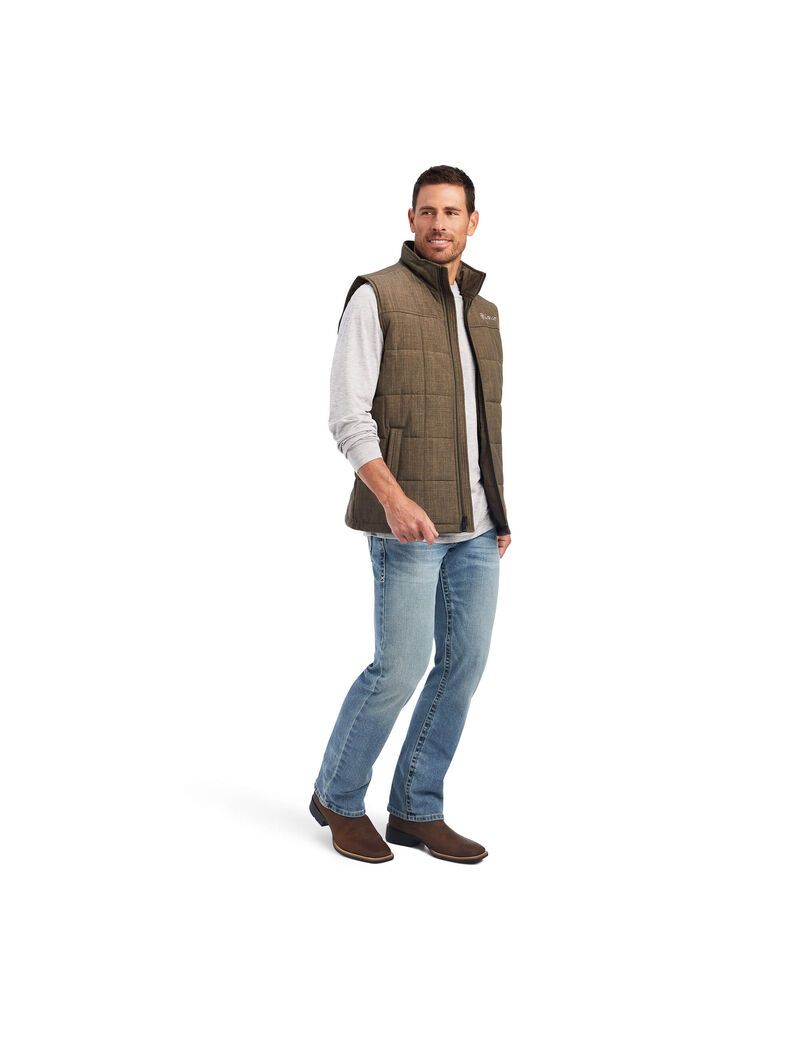 Ariat Crius Insulated Vest Crocodile | NESCAB-698