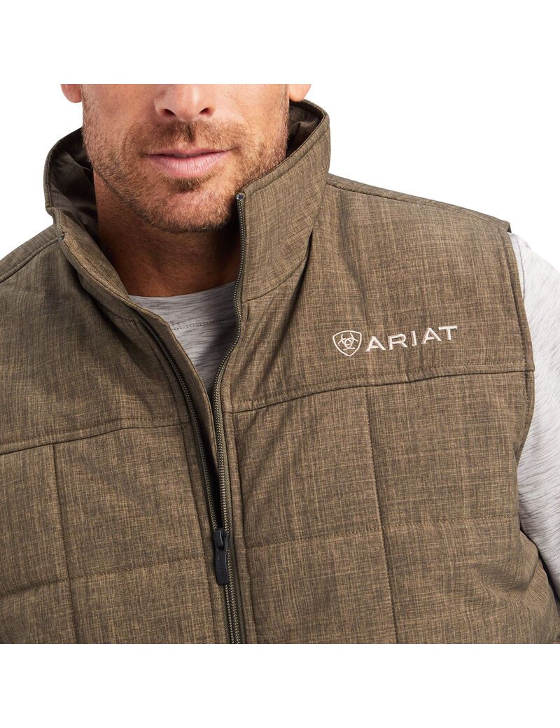 Ariat Crius Insulated Vest Crocodile | NESCAB-698