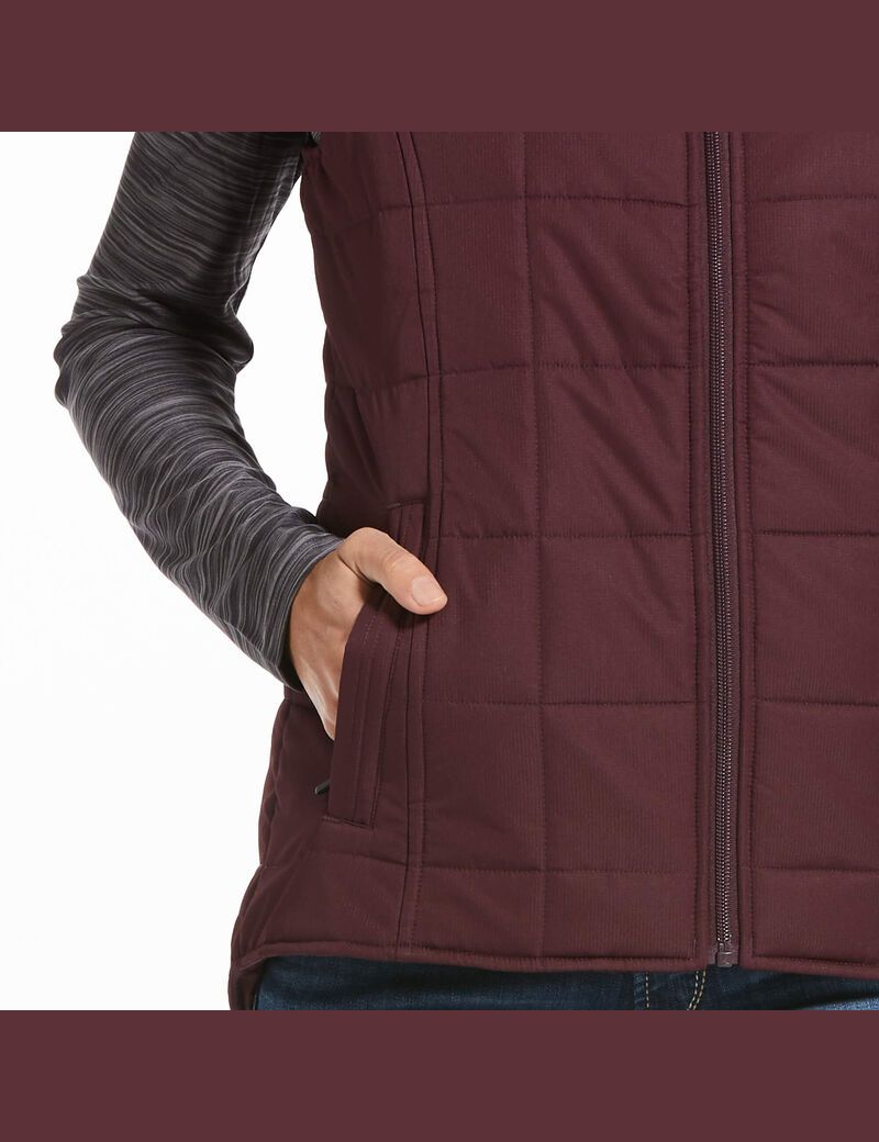 Ariat Crius Insulated Vest Winetasting | KUWTCP-194