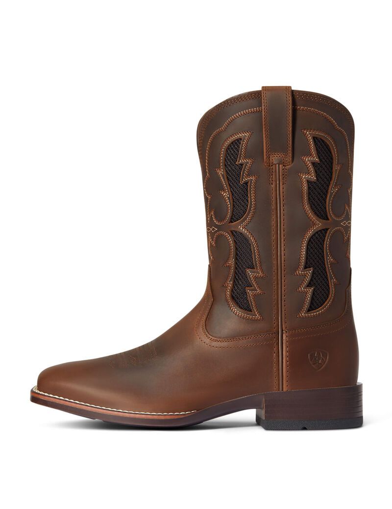 Ariat Dash VentTEK Ultra Western Boot Distressed Brown | WNHDGZ-431