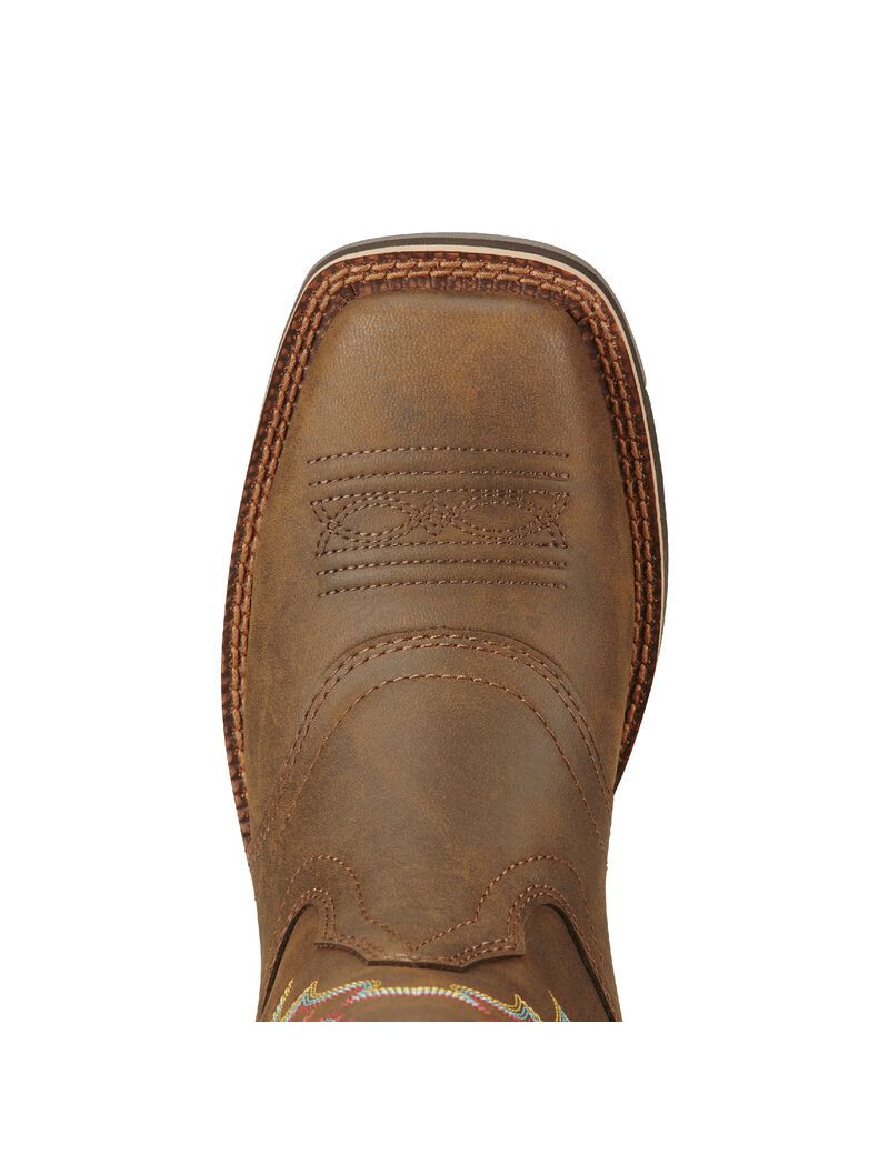 Ariat Delilah Western Boot Toasted Brown | RMXJDV-739