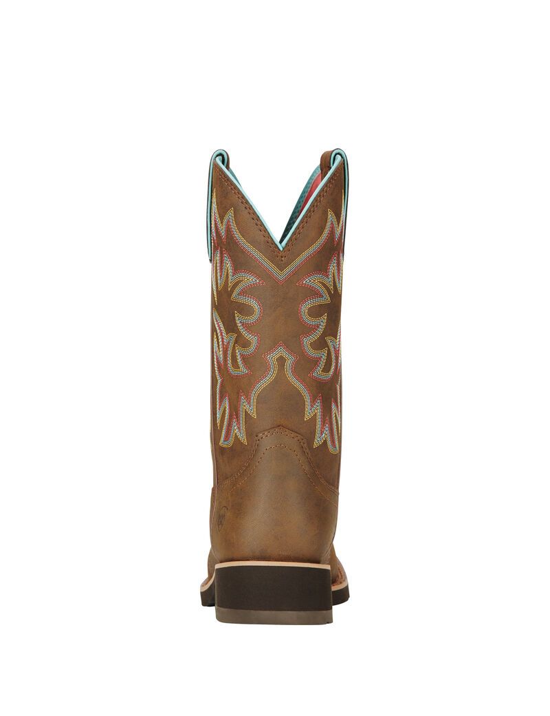 Ariat Delilah Western Boot Toasted Brown | RMXJDV-739