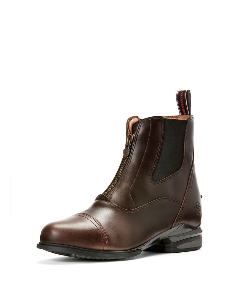 Ariat Devon Nitro Paddock Boot Waxed Chocolate | QDYESK-084