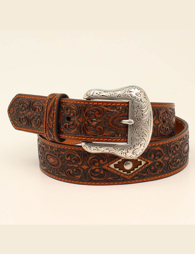 Ariat Diamond medallion belt Tan | TVRHWX-836