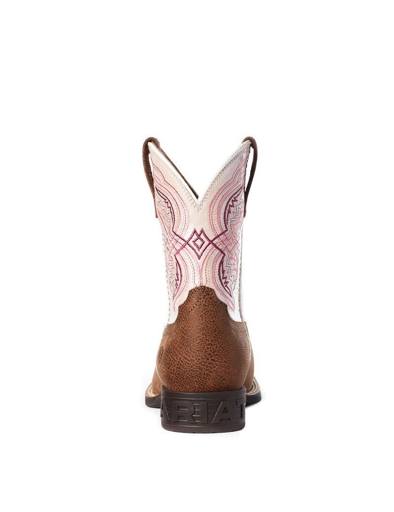 Ariat Double Kicker Western Boot Adobe Tan | BTUCNR-829