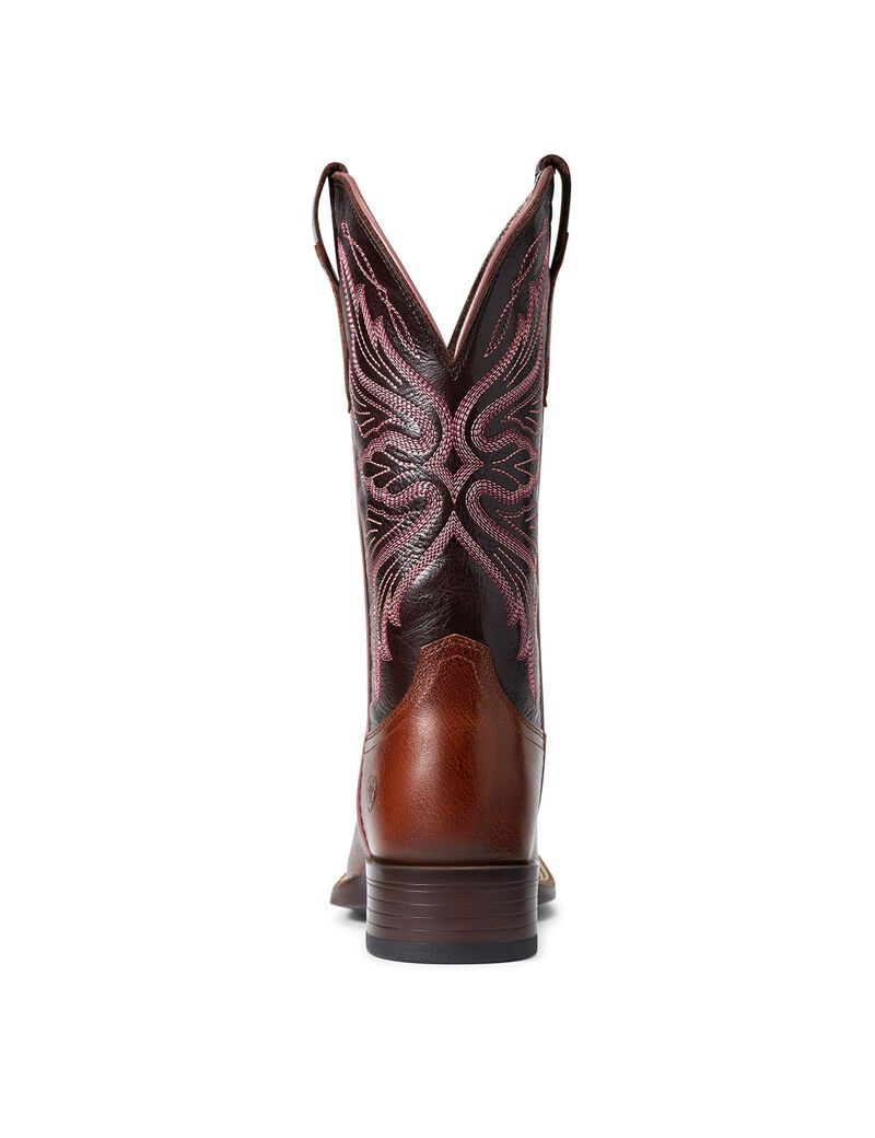 Ariat Edgewood Western Boot Dark Luggage | ZBYETS-267