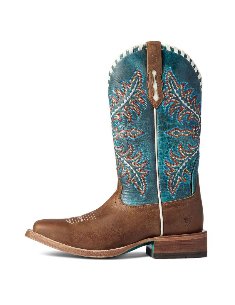 Ariat Eldora Western Boot Natural Tan | XHSIJV-685