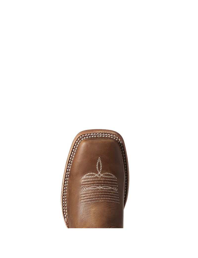 Ariat Eldora Western Boot Natural Tan | XHSIJV-685