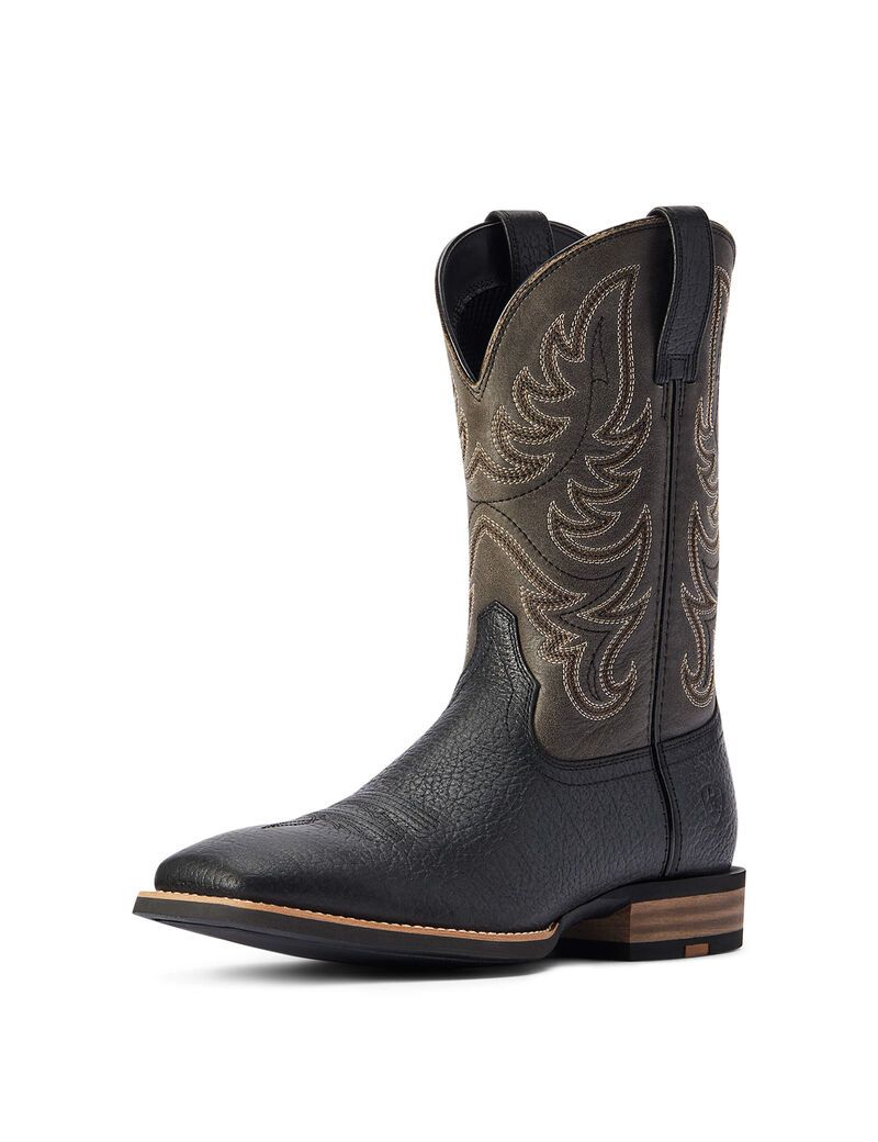 Ariat Everlite Countdown Western Boot Black | RDPUVZ-197