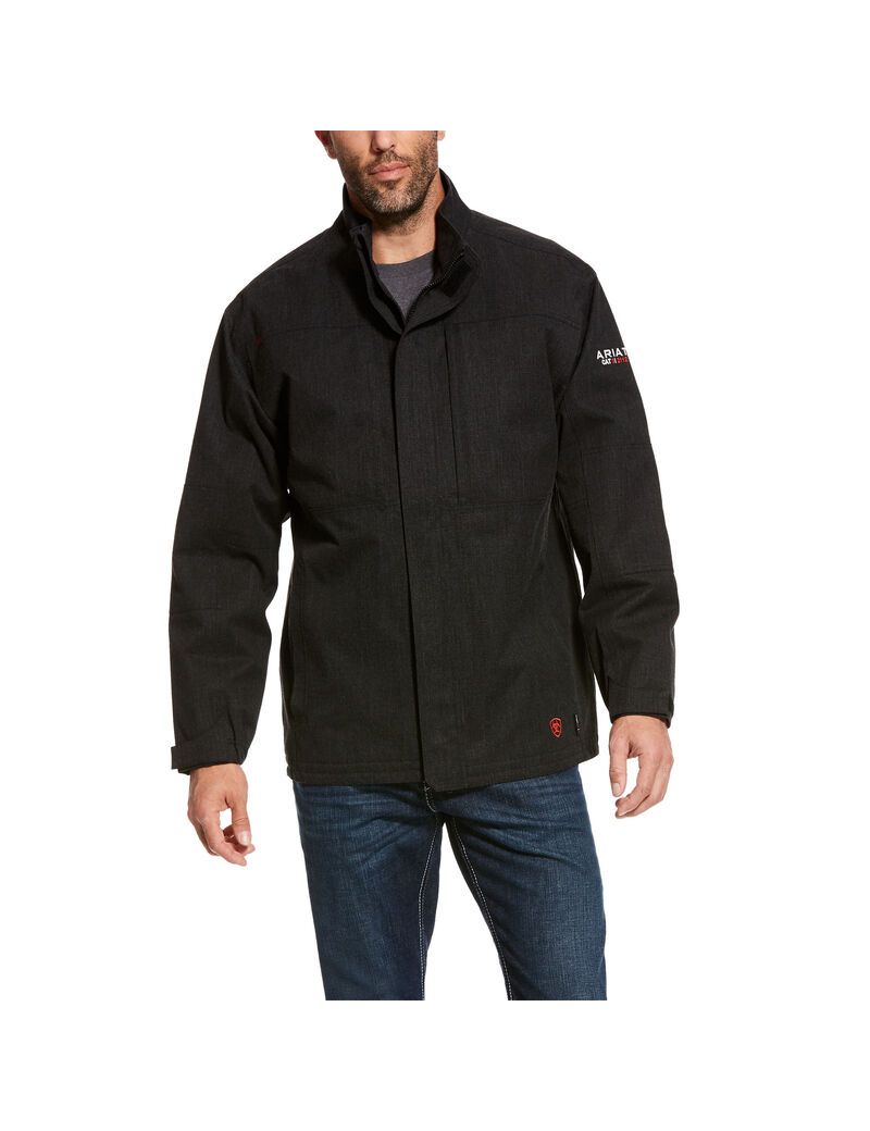 Ariat FR H2O Waterproof Parka Black | BFPSUX-678