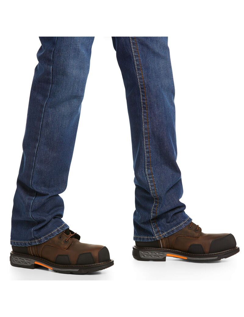 Ariat FR M4 Relaxed Basic Boot Cut Jean Flint | JWPDGA-597