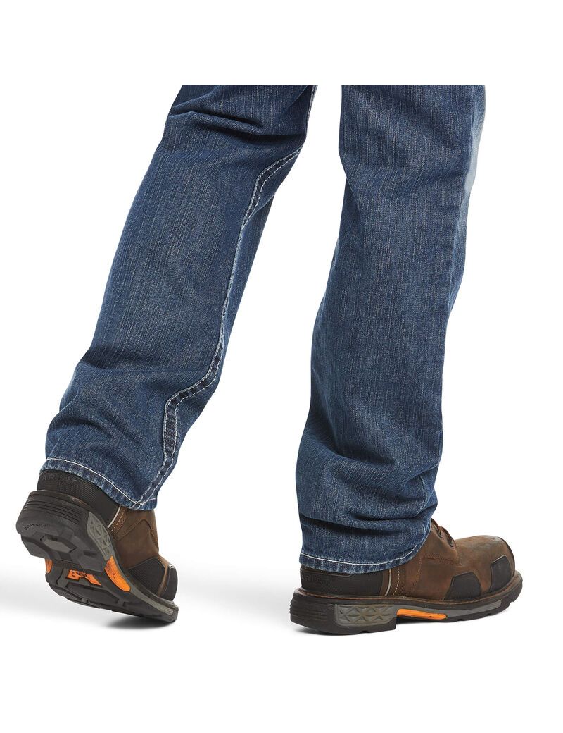 Ariat FR M4 Relaxed Ridgeline Boot Cut Jean Glacier | PLTXKQ-657