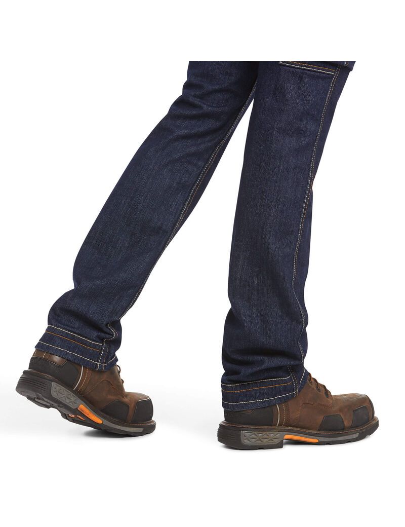 Ariat FR M7 Slim DuraStretch Workhorse Stackable Straight Leg Jean Rinse | KJUNST-429