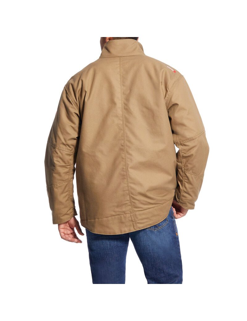 Ariat FR Workhorse Insulated Jacket Field Khaki | FXWJSO-302