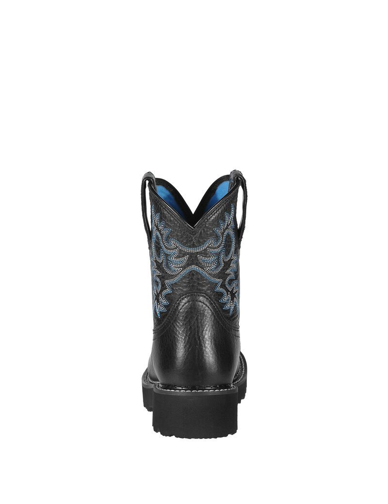 Ariat Fatbaby Western Boot Black Deertan | VLNRDT-163