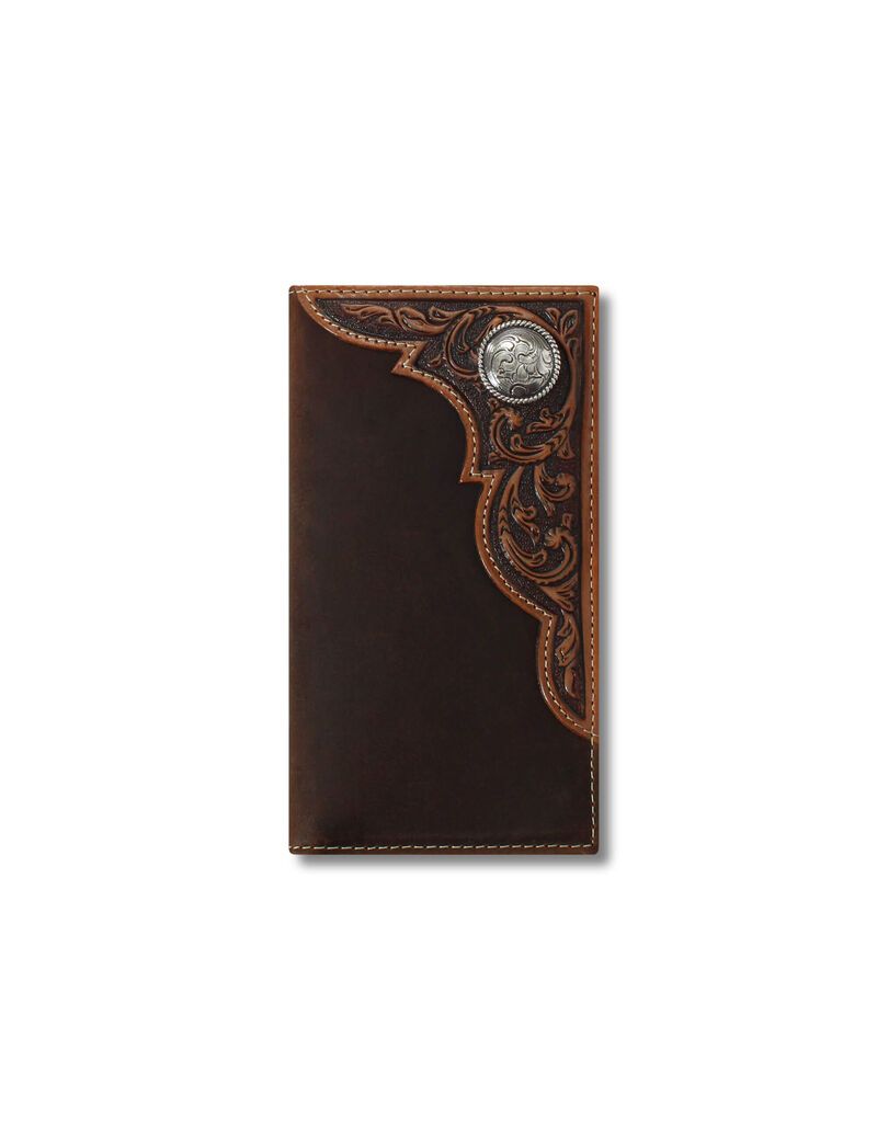 Ariat Filigree corner rodeo wallet Brown | MCAQXS-843