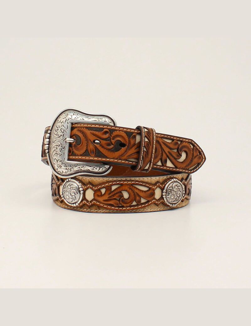 Ariat Filigree medallion belt Brown | QKNUXJ-648