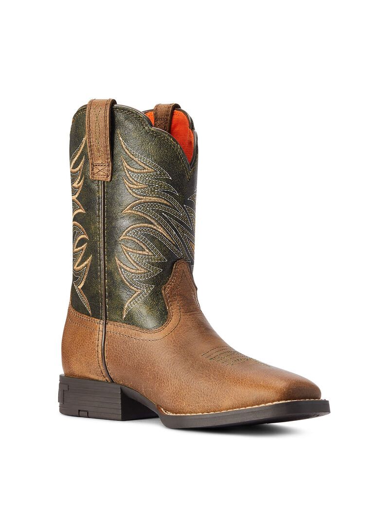 Ariat Firecatcher Western Boot Distressed Brown | IBOARD-762