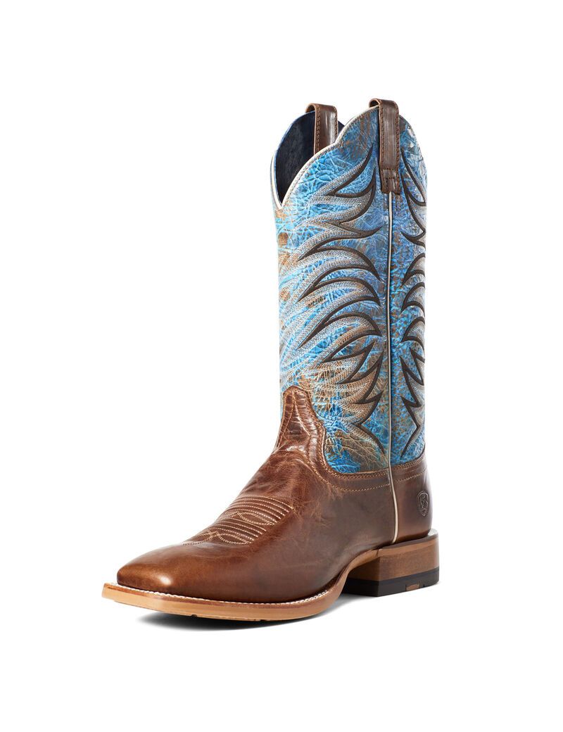 Ariat Firecatcher Western Boot Well Brown | CDMUZA-498