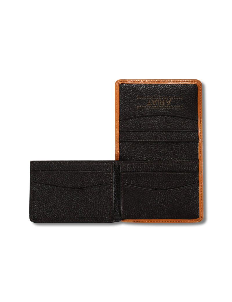 Ariat Floral embossed bifold wallet Tan | WKSLXI-208