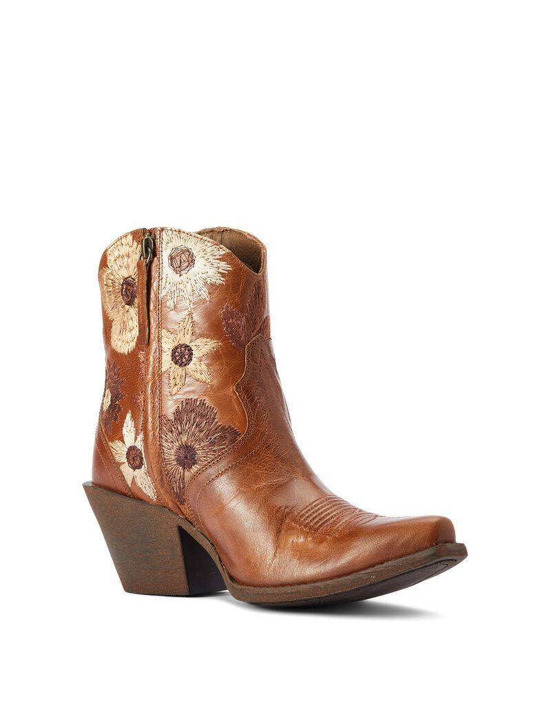 Ariat Florence Western Boot Tangled Tan | CKBYNZ-315