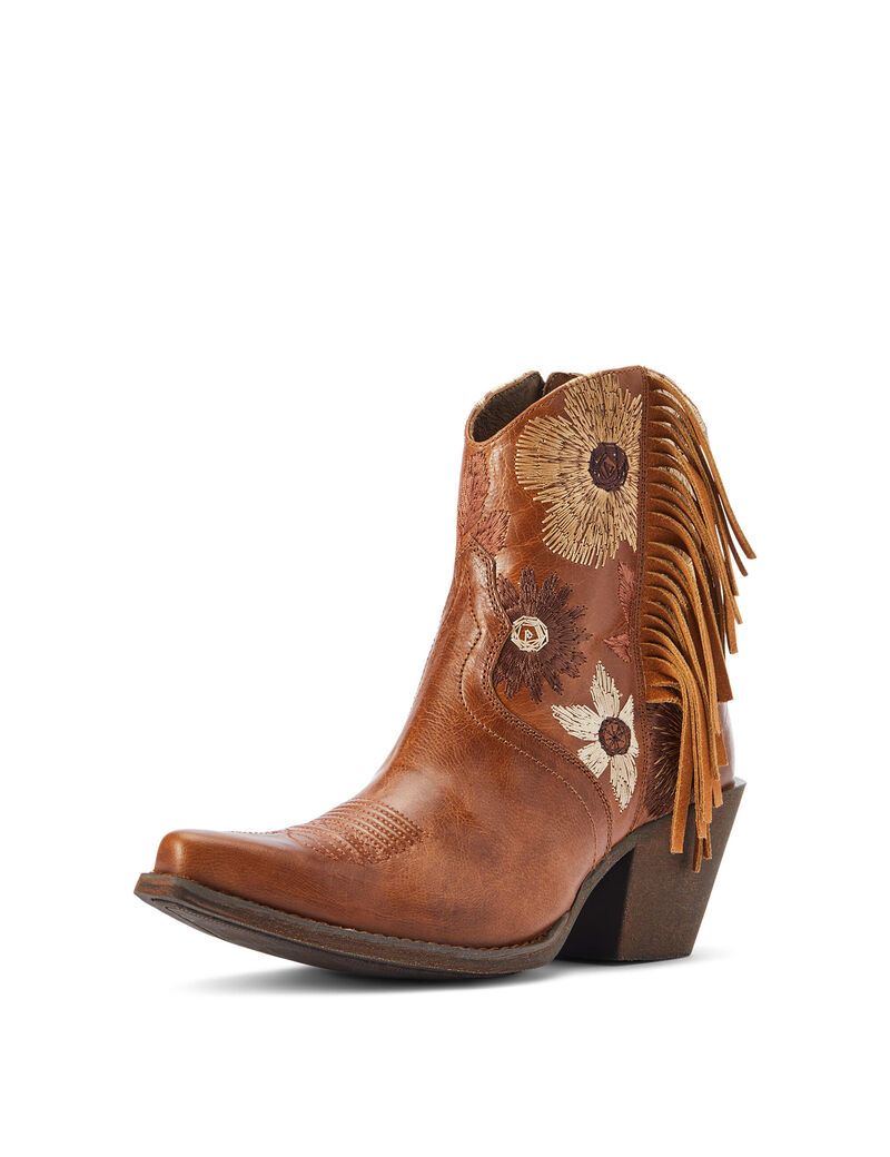 Ariat Florence Western Boot Tangled Tan | CKBYNZ-315