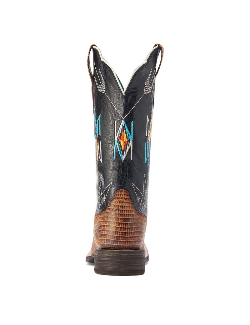 Ariat Frontier Chimayo Western Boot Kona Brown | PTSNVY-732