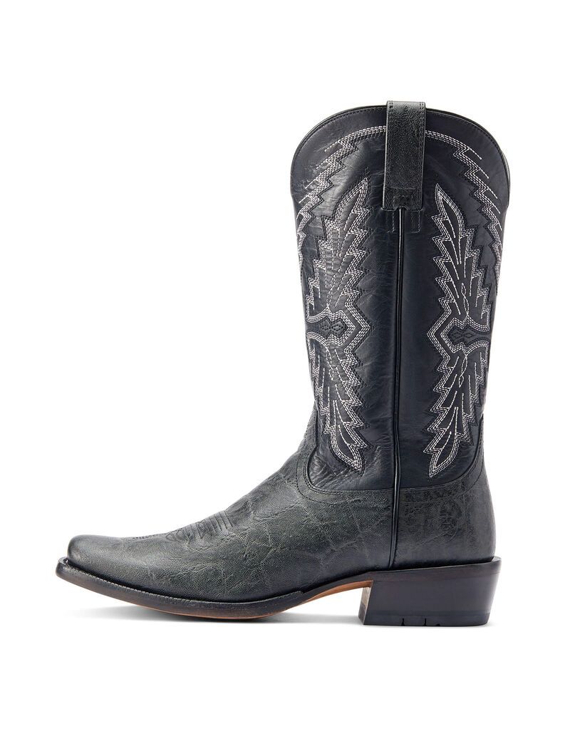 Ariat Futurity Showman Western Boot Black Elephant Print | ANSLGH-472