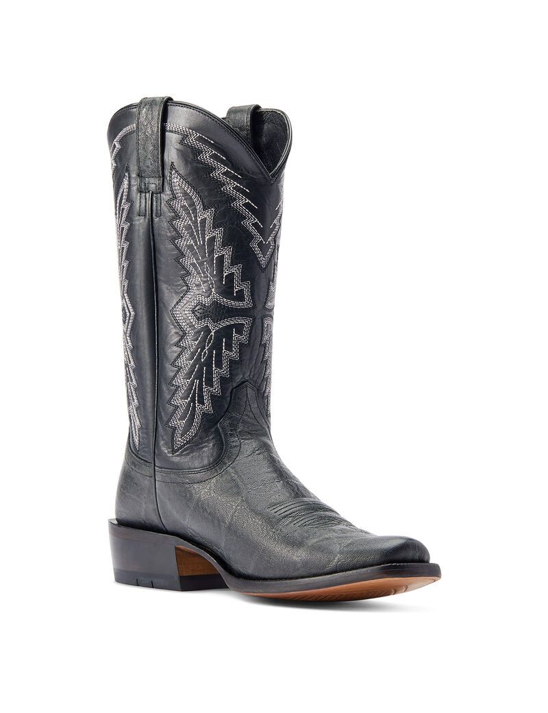 Ariat Futurity Showman Western Boot Black Elephant Print | ANSLGH-472