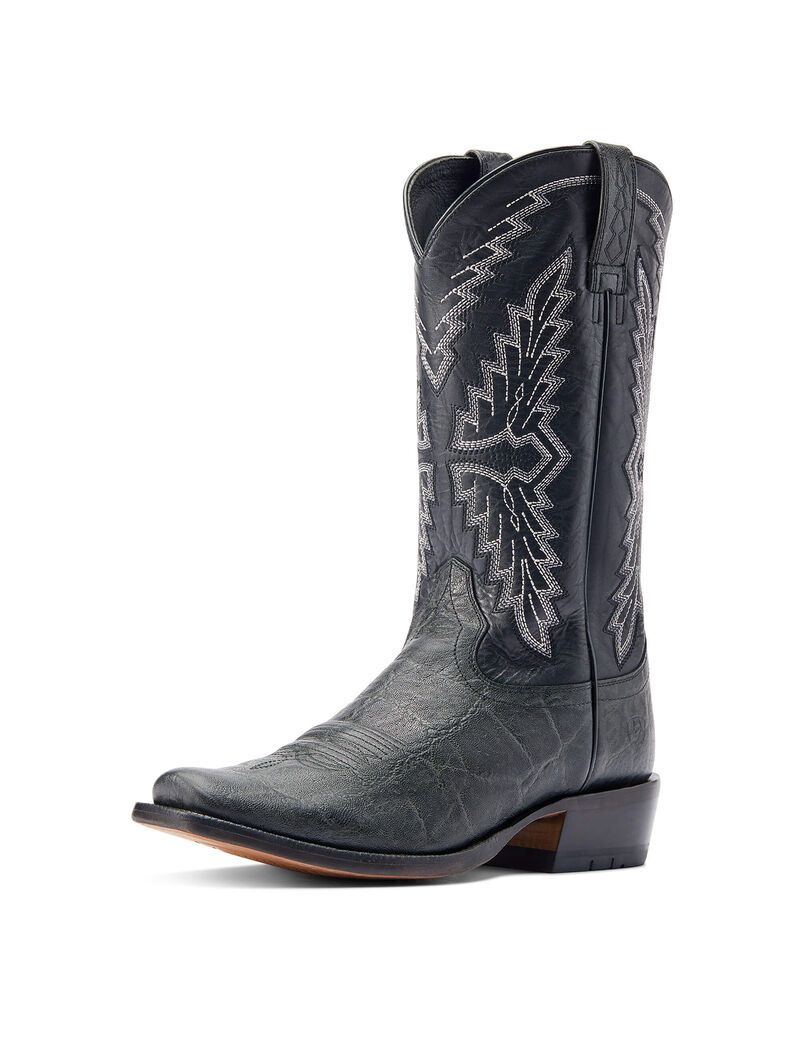 Ariat Futurity Showman Western Boot Black Elephant Print | ANSLGH-472