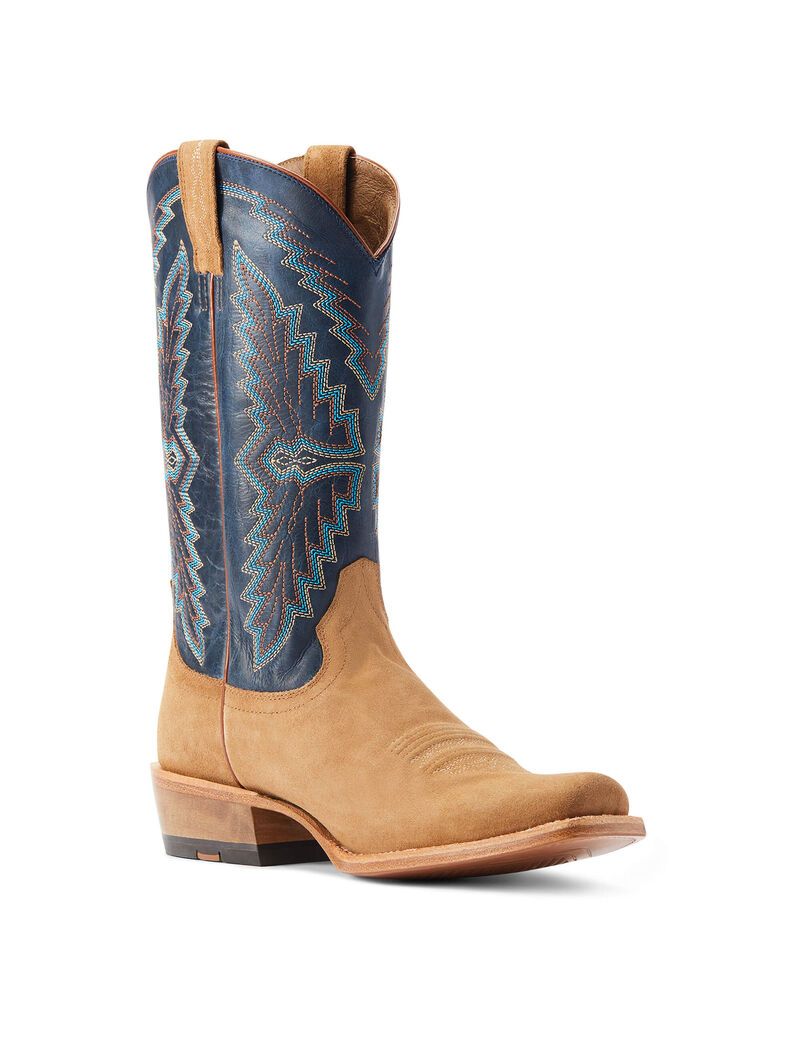 Ariat Futurity Showman Western Boot Dijon Roughout | AILBVM-049