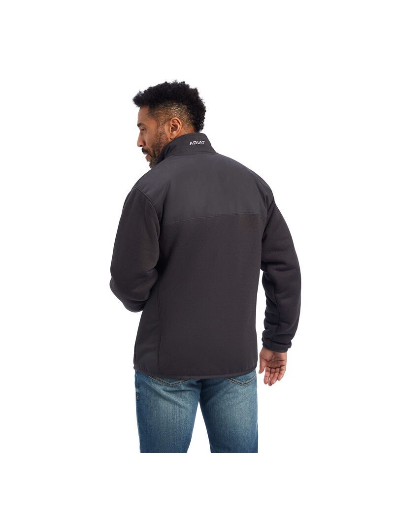 Ariat Grizzly Canvas Bluff Jacket Phantom | TUSFZO-821