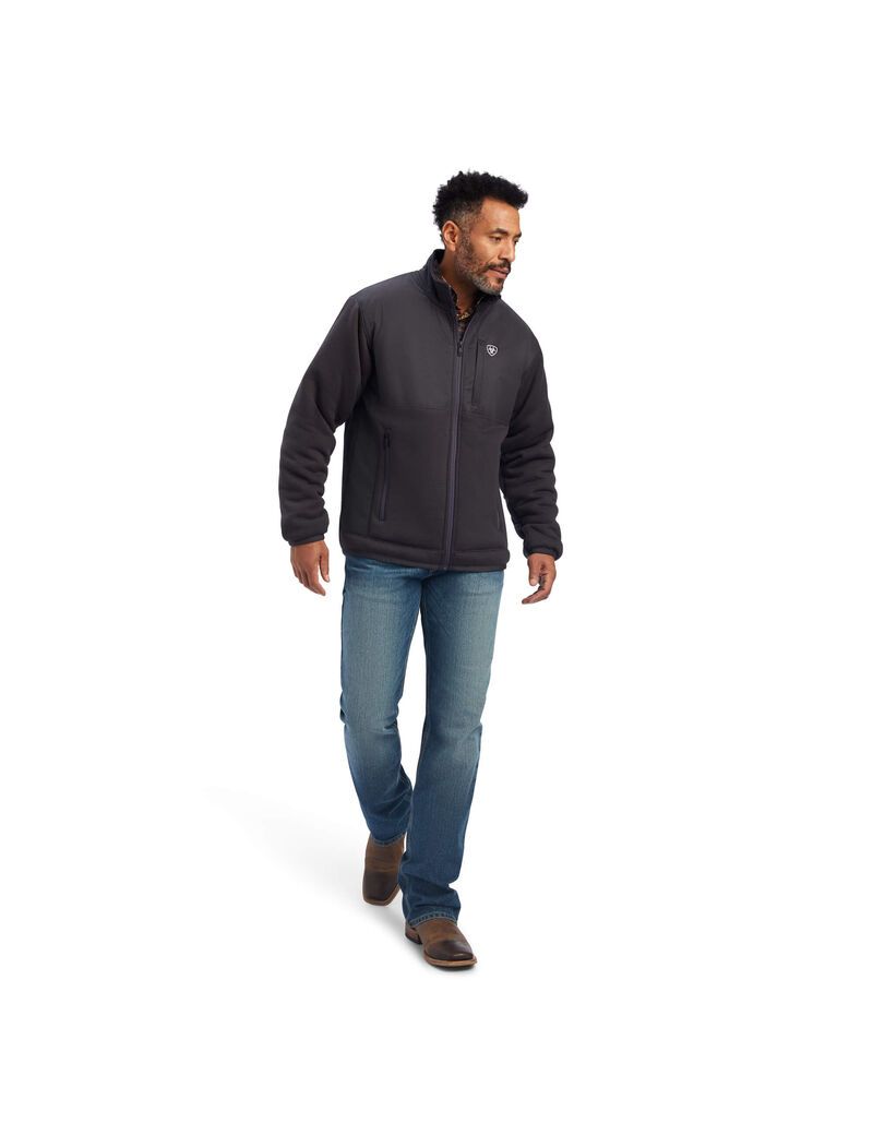 Ariat Grizzly Canvas Bluff Jacket Phantom | TUSFZO-821