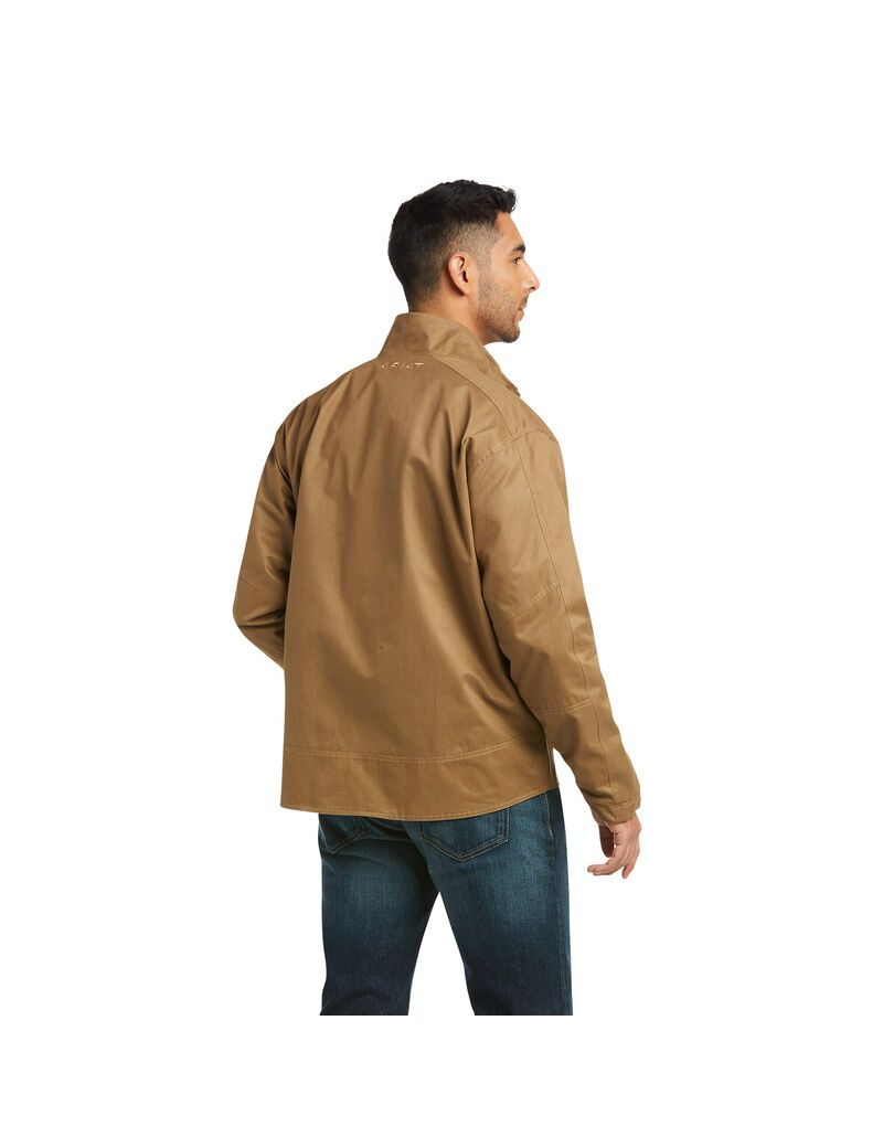 Ariat Grizzly Canvas Lightweight Jacket Cub | FYGADO-356