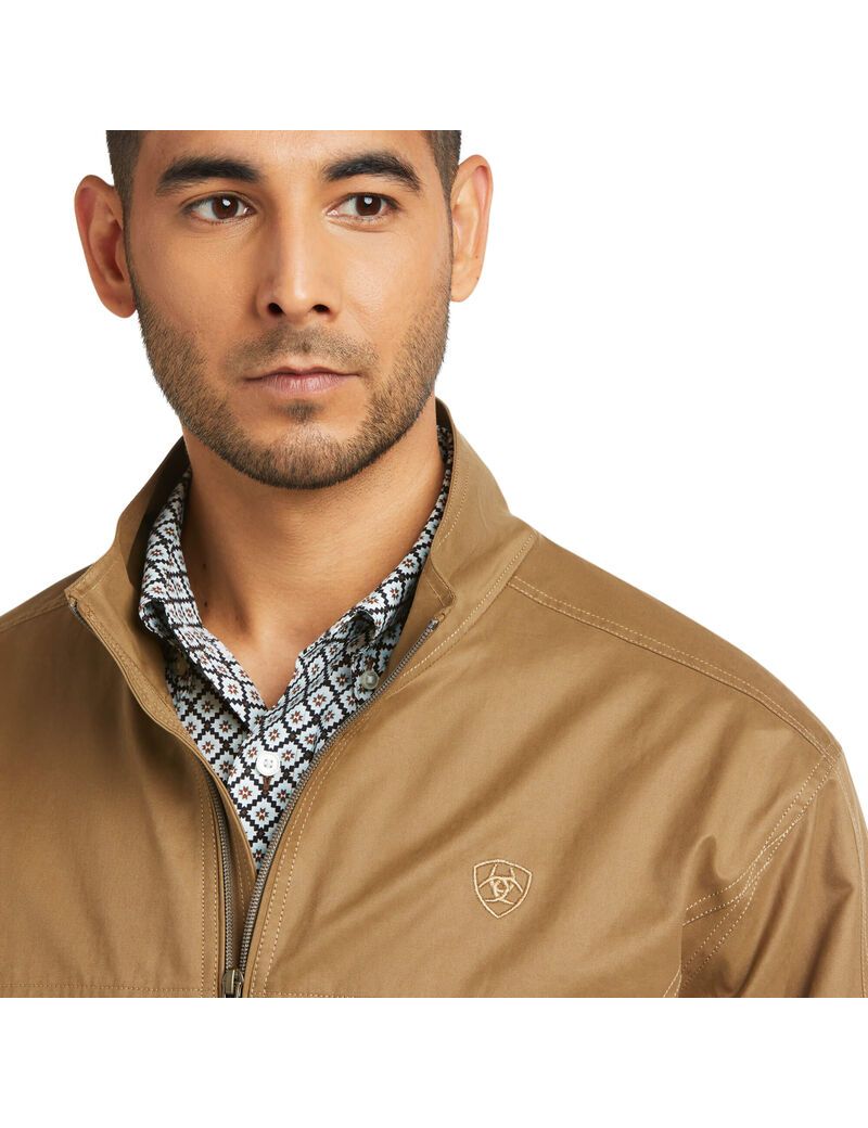 Ariat Grizzly Canvas Lightweight Jacket Cub | FYGADO-356