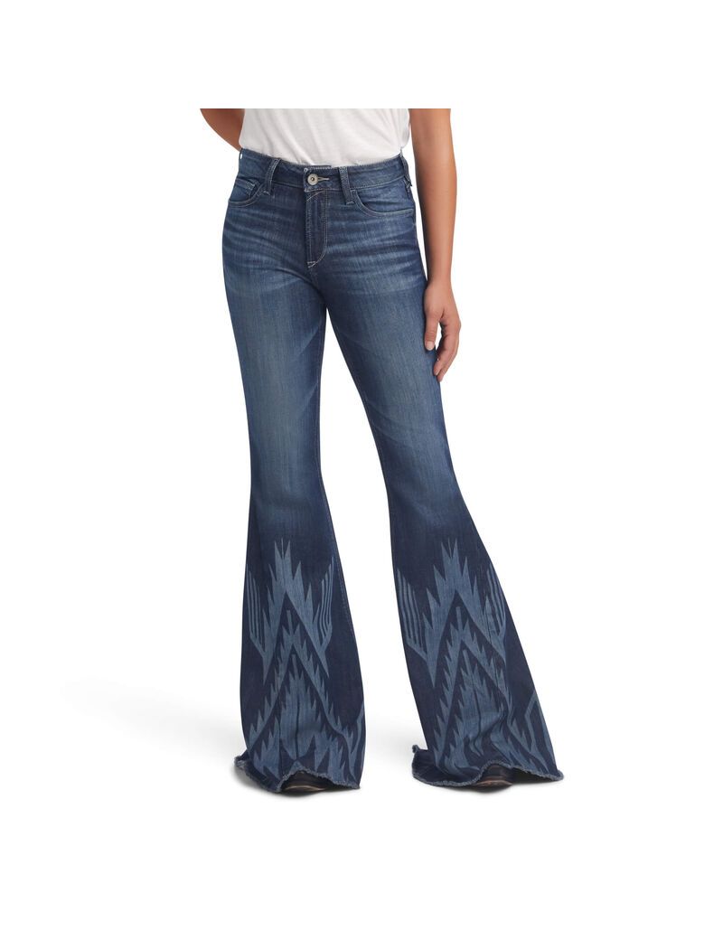 Ariat High Rise Chimayo Extreme Flare Jean Chimayo | YFSJLD-754