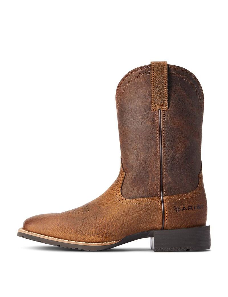 Ariat Hybrid Grit Western Boot Earth | WXFYUR-073