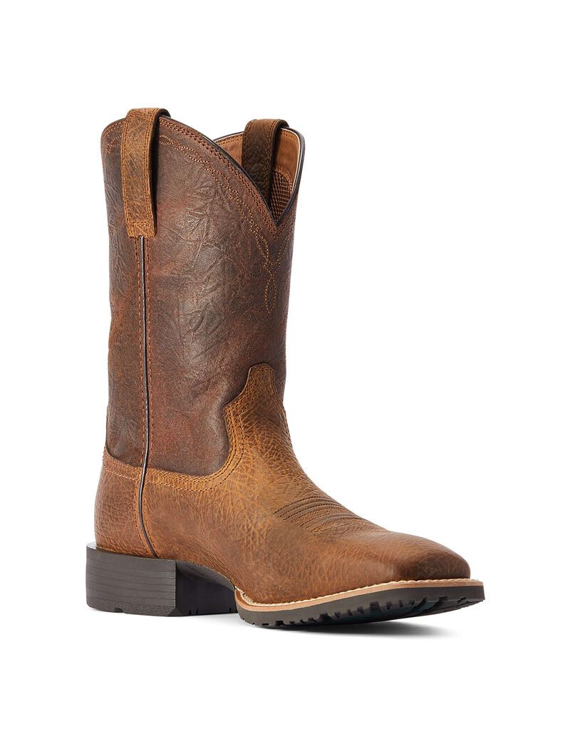 Ariat Hybrid Grit Western Boot Earth | WXFYUR-073