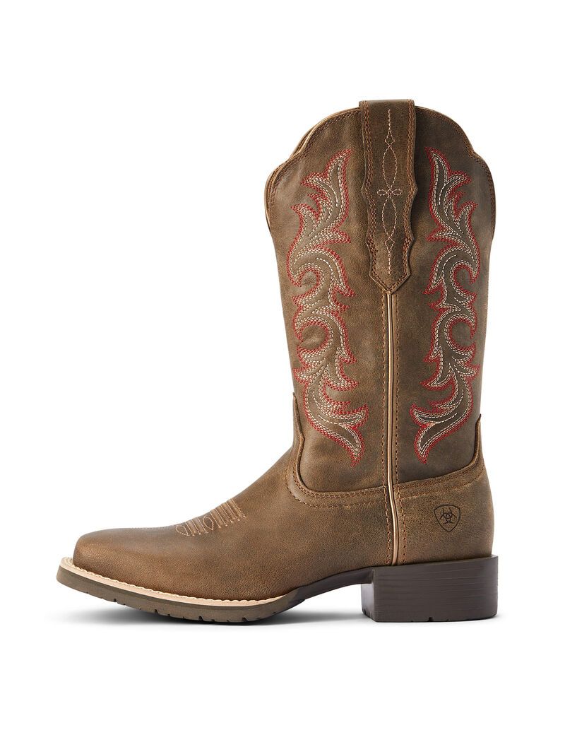 Ariat Hybrid Rancher StretchFit Western Boot Pebble | QXJABP-819