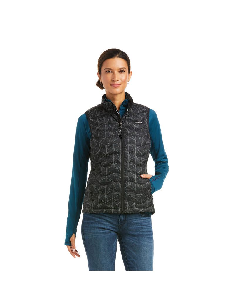 Ariat Ideal 3.0 Reflective Vest Black | BLYINZ-723