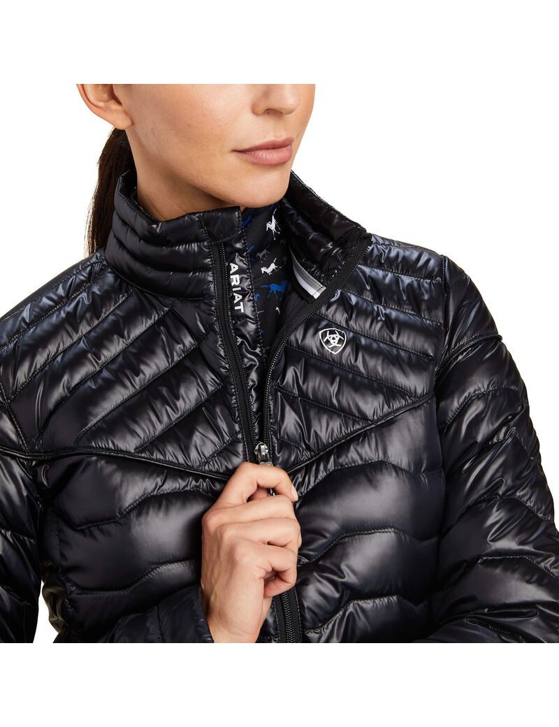 Ariat Ideal Down Jacket Ir Black | STUDEQ-935