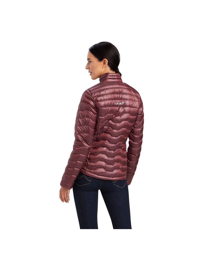 Ariat Ideal Down Jacket Ir Wild Ginger | CURVGJ-918